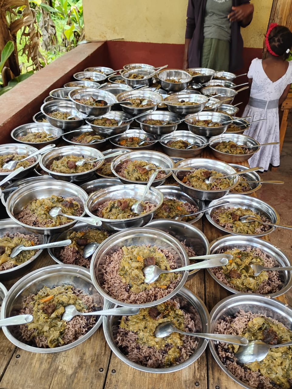 Meals prepared for students in the food program